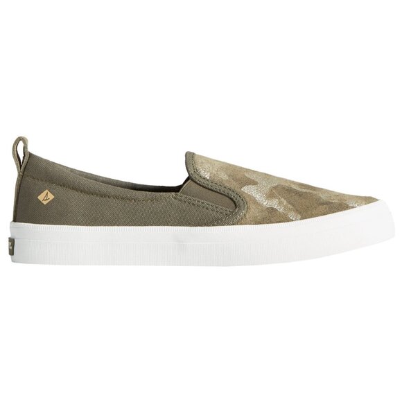 Sperry Women's Crest Twin Gore Camo Slip On Sneakers - Picture 1 of 5